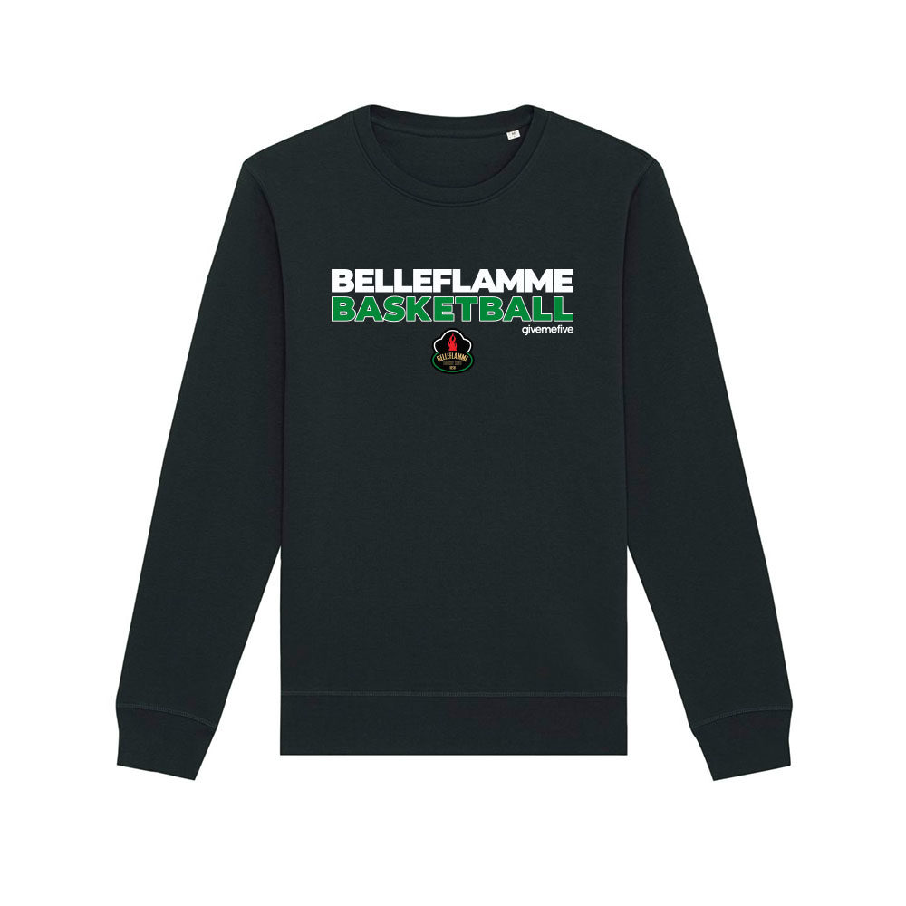 Sweat-shirt col rond – Belleflamme