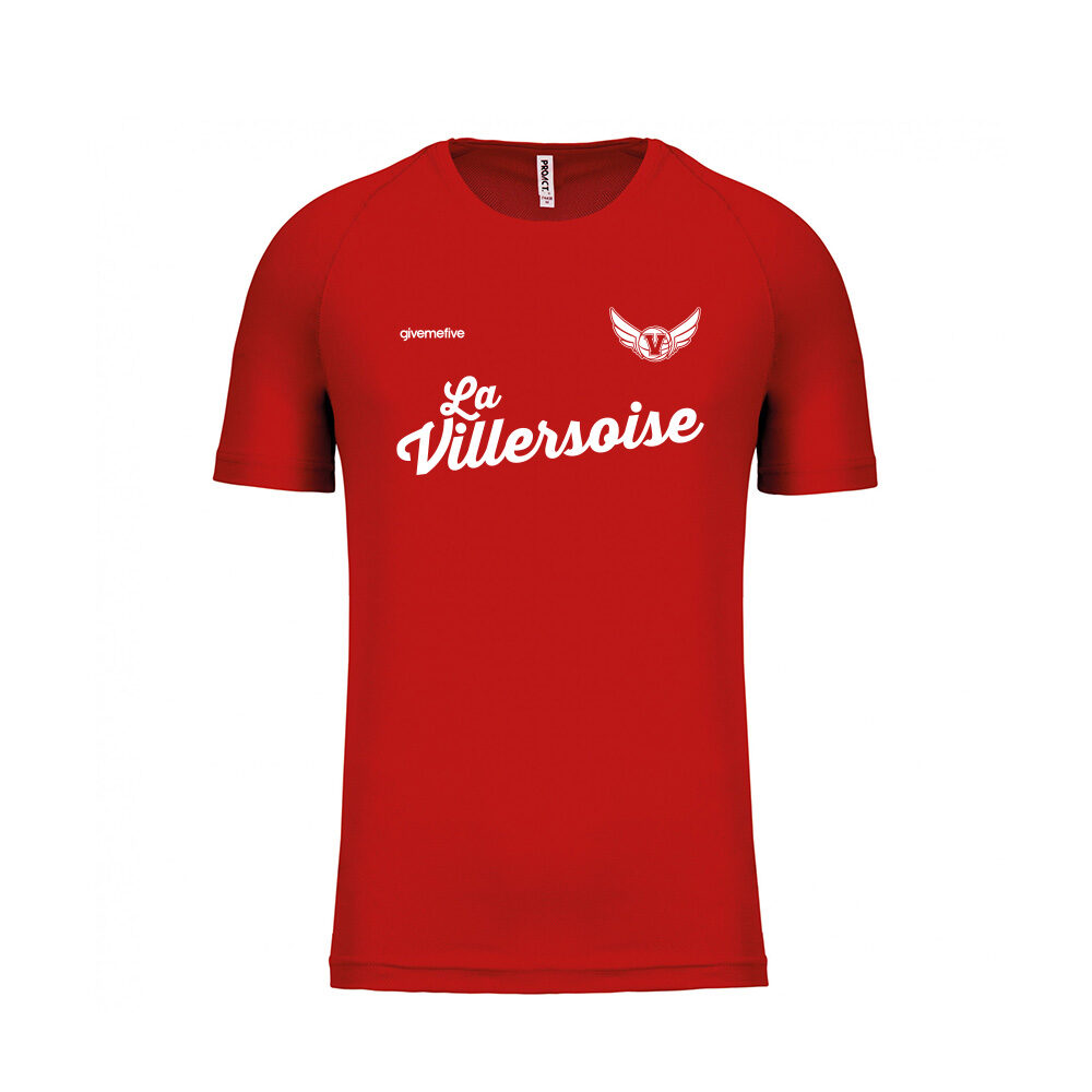 t-shirt d'entrainement - La Villersoise